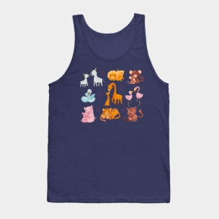 animals motherhood collection Tank Top